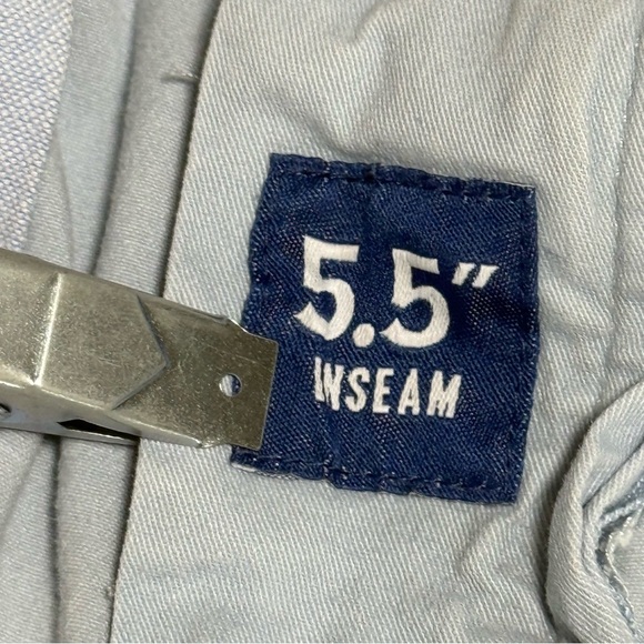 Chubbies Light Blue Men's Thigh Shorts Elastic Waist Medium - Picture 7 of 10